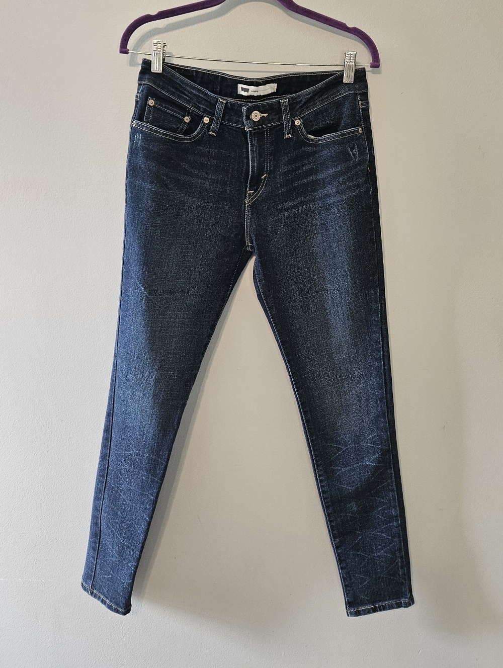 Levi's Dark Indigo Skinny Jeans - Women's